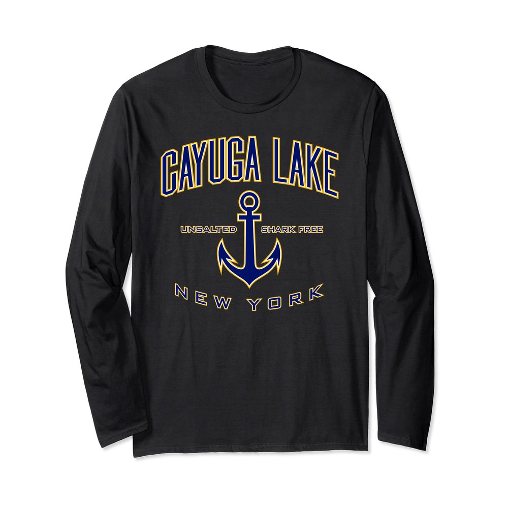 Cayuga Lake NY Long Sleeve T-Shirt