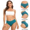 RHYFF Womens Underwear Cotton Hipster Panties Lace Soft Bikini Panty Ladies Stretch Full Briefs 5 Pack S-XL(R6004M-Dark) view 2