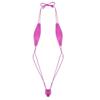 Sywiyi Women's Micro Bikini Extreme Sling Shot One Piece Lingerie Monokini Swimsuits for Women Hot Pink One Size view 1