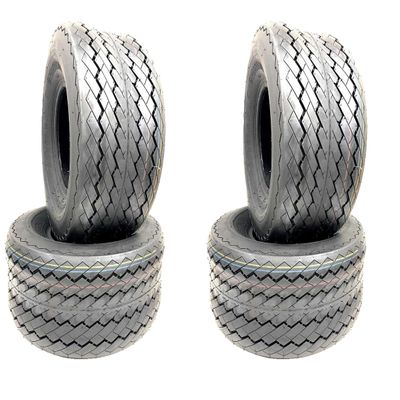 (4) 18x8.50-8 Standard Oem Size Golf Cart tires Sawtooth Design 18x850-8 Tires Only 18x850x8