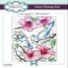 CREATIVE EXPRESSIONS CLEAR STAMP 6X4 TWEETHRTS, Transparent view 3