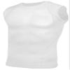 Epic Youth Sleeveless Compression Crew Shirt White M view 1
