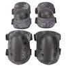 Bargain Crusader Military Tactical Knee Pad Elbow Pad Set Airsoft Knee Elbow Protective Pads Combat Paintball Skate Outdoor Sports Safety Guard Gear (Black Python Pattern, M, 4pcs Set) view 1