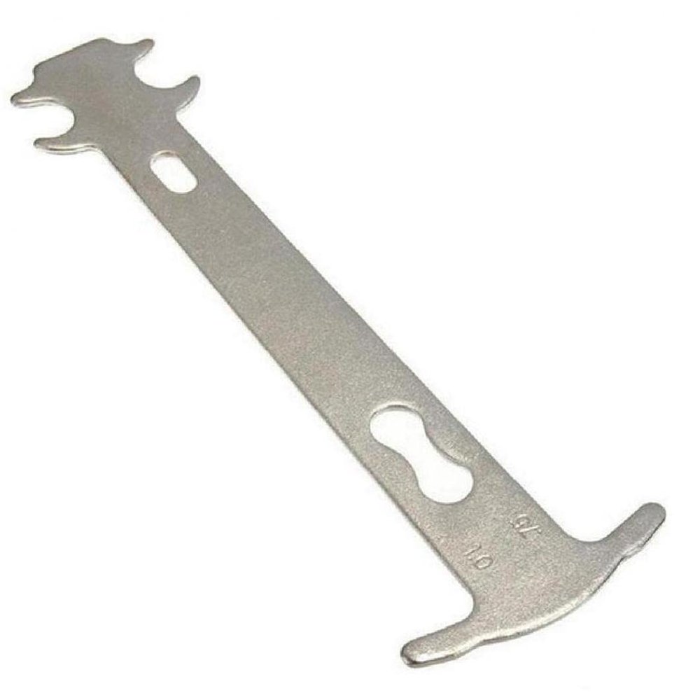 Froiny Portable Chain Wear Indicator Multifunction Chain Checker Measuring Ruler Gauge Chain Repair Gauge for Bike Bicycle