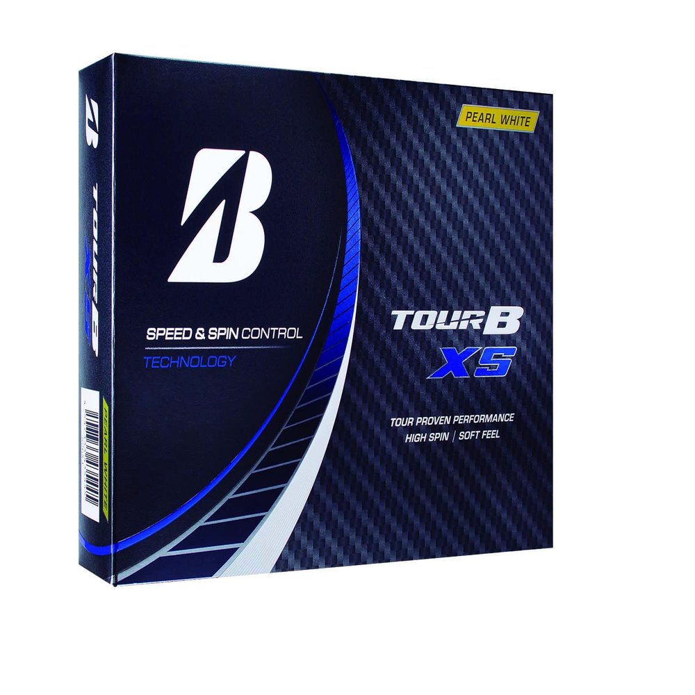 Bridgestone Tour B XS Golf Balls, 2022 Model, 12 Balls