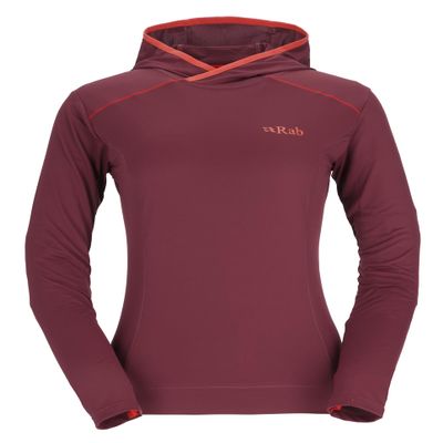Rab Women's Force Hoody - Deep Heather - 12