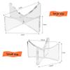 Acrylic Display Rack for Baseball,Softball,Basketball,Football,Volleyball (1.97x1.1 inch and 3.54x1.3 inch) view 2