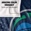 University of West Florida Argonauts Blanket, 50"x60" Logo Dots, Silky Touch Super Soft Throw view 4