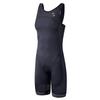 Synergy Women's Tri Suit - One Piece Triathlon Open Back Trisuit (Solid Black, Large) view 1