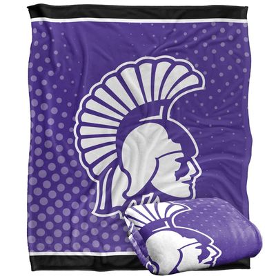 Winona State University Warriors Blanket, 50"x60" Logo Dots, Silky Touch Super Soft Throw
