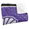 Winona State University Warriors Blanket, 50"x60" Logo Dots, Silky Touch Super Soft Throw view 3