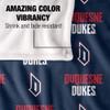 Duquesne University Dukes Blanket, 36"x58" Logo Pattern, Silky Touch Super Soft Throw view 4