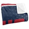 Duquesne University Dukes Blanket, 36"x58" Logo Dots, Silky Touch Super Soft Throw view 3