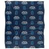 University of West Florida Argonauts Blanket, 50"x60" Logo Pattern, Silky Touch Super Soft Throw view 2