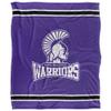 Winona State University Warriors Blanket, 50"x60" Primary Logo, Silky Touch Super Soft Throw view 2