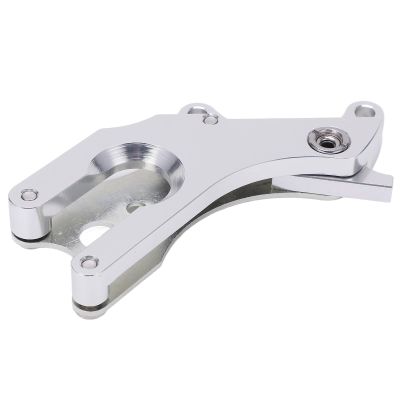 Bike Disc Brake Adapter, Mountain Bike Road Bike Disc Brake Conversion Seat for Cycling(Silver)
