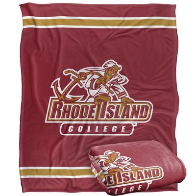 Rhode Island College Anchorman Blanket, 50"x60" Primary Logo, Silky Touch Super Soft Throw