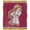 Rhode Island College Anchorman Blanket, 50"x60" Logo Dots, Silky Touch Super Soft Throw view 2
