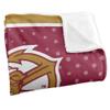 Rhode Island College Anchorman Blanket, 50"x60" Logo Dots, Silky Touch Super Soft Throw view 3