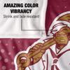 Rhode Island College Anchorman Blanket, 50"x60" Logo Dots, Silky Touch Super Soft Throw view 4