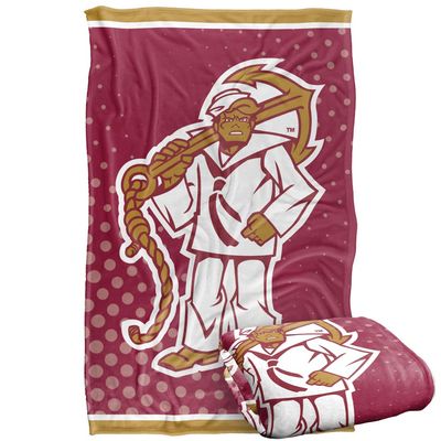 Rhode Island College Anchorman Blanket, 36"x58" Logo Dots, Silky Touch Super Soft Throw