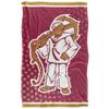 Rhode Island College Anchorman Blanket, 36"x58" Logo Dots, Silky Touch Super Soft Throw view 2