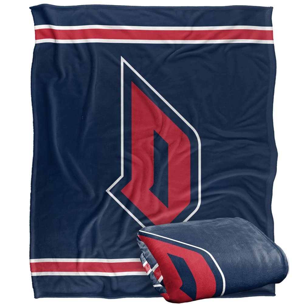 Duquesne University Dukes Blanket, 50"x60" Primary Logo, Silky Touch Super Soft Throw