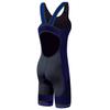 Synergy Women's Tri Suit - One Piece Triathlon Open Back Trisuit (Black/Ocean, X-Small) view 4