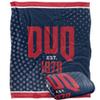Duquesne University Dukes Blanket, 50"x60" Logo Dots, Silky Touch Super Soft Throw view 1