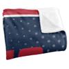 Duquesne University Dukes Blanket, 50"x60" Logo Dots, Silky Touch Super Soft Throw view 3