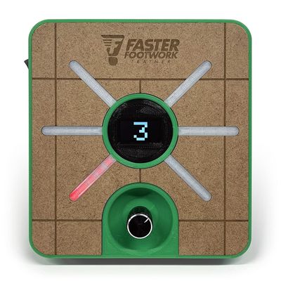 Faster Footwork Trainer - Badminton Footwork Training Device for Workout, Exercise, Speed, Sports Stamina