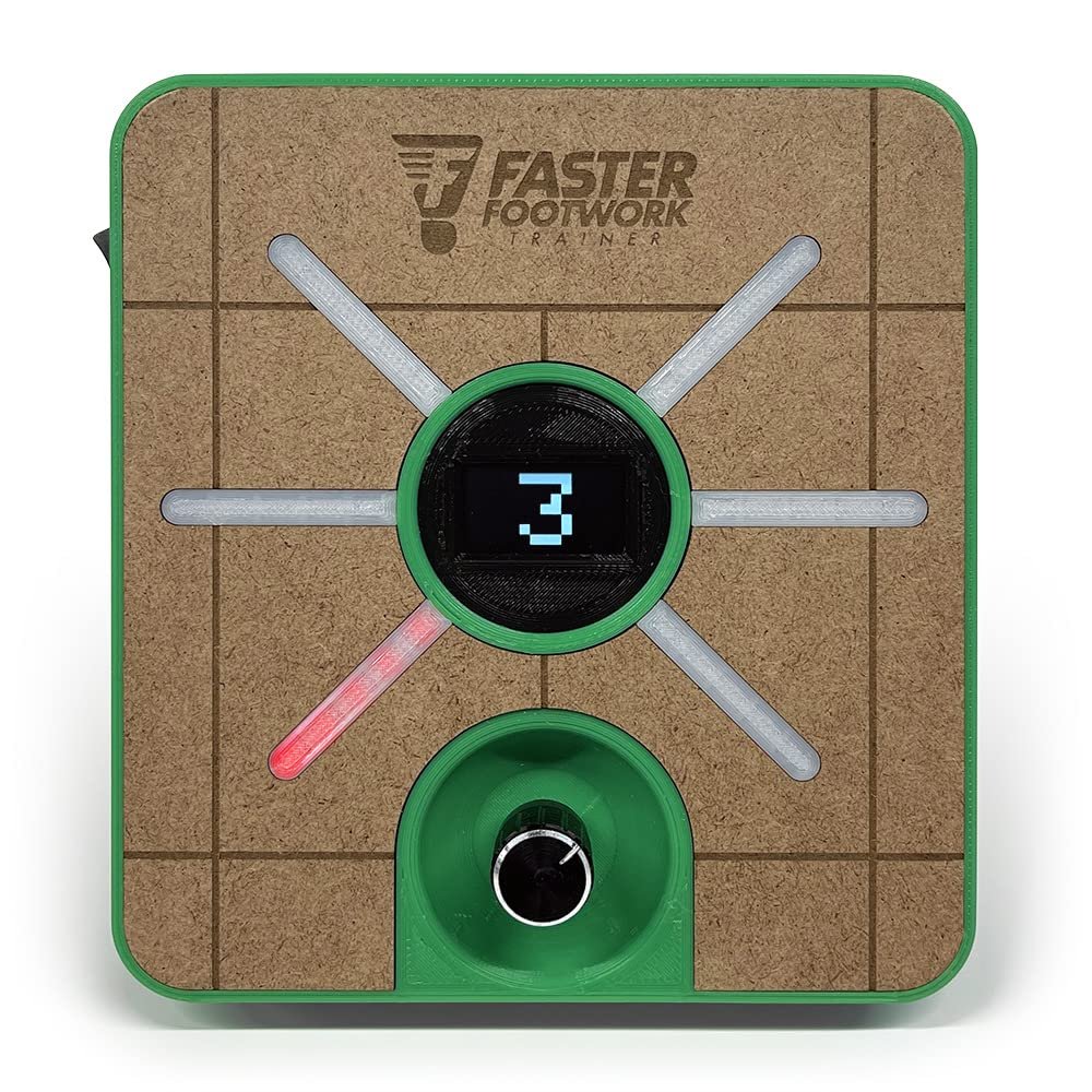 Faster Footwork Trainer - Badminton Footwork Training Device for Workout, Exercise, Speed, Sports Stamina