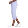 Alfred Dunner womens Plus-size Allure Clam Digger Capri Casual Pants, Iris, 24 Plus view 2