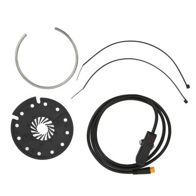Alomejor E Pedal Assist Sensor Conversion Kit 12 Magnets Electric Power Pedal Assist Sensor with Plug for Electric