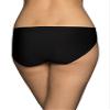 Vanity Fair womens Beyond Comfort Silky Stretch Panties Underwear, Bikini - 3 Pack Black/Black/Black, 5 US view 3