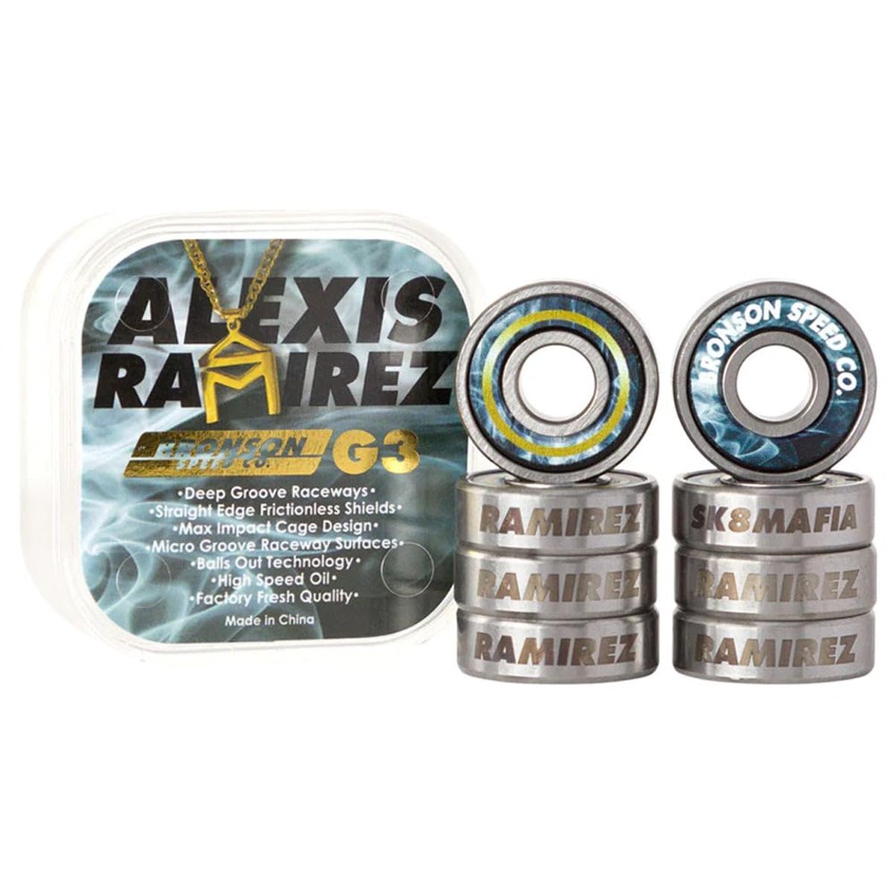 Alexis Ramirez G3 Bronson Skateboard Bearings by Bronson Speed Co.