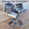 Roll-in Dock Wheel Kit (Square Kit for 4' Wide Dock) view 2