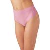 b.tempt'd by Wacoal Women's B.Bare Hi Waist Thong, Sea Pink, Medium view 2