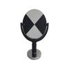 6 Black and White Tilting Circular Aluminum Target Plate view 1