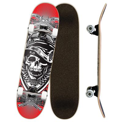 Yocaher Complete 31" x 7.75" Skateboards w/Premium Skateboard Grip Tape, Pro Aluminum Alloy Truck, ABEC-9 Bearing, 54mm Wheels