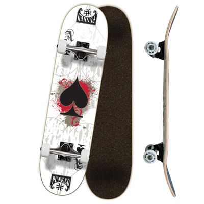 Yocaher Complete 31" x 7.75" Skateboards w/Premium Skateboard Grip Tape, Pro Aluminum Alloy Truck, ABEC-9 Bearing, 54mm Wheels