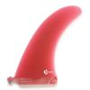 Culture Supply Hand-Craft Fiberglass Single Surfboard Fin - 5 Sizes | 6 Colors (Translucent Red, 8) view 1