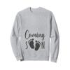 Pregnant Baby Coming Soon Pregnancy Announcement Mom To Be Sweatshirt view 1