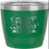 CustomGiftsNow Camp More Worry Less - Camping Stainless Steel Double-Wall Insulated Tumbler 20-Ounce Truck Car Travel Coffee Cup Mug with Lid view 1