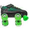 Roller Derby Blazer Boy's Lighted Wheel Roller Skate Black/Green Size 13J view 3