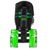 Roller Derby Blazer Boy's Lighted Wheel Roller Skate Black/Green Size 13J view 4