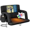 Alpcour Heated Reclining Stadium Seat for Bleachers  Wide Bleacher Chair with Back Support and Cushion, Armrests, Side Pockets, & Hook  Stadium Seats Chairs for Camping, Kayak, Paddle Board & More view 1
