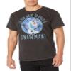 Disney Frozen Build a Snowman Young Men's Short Sleeve Tee Shirt Black view 2