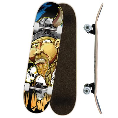 Yocaher Complete 31" x 7.75" Skateboards w/Premium Skateboard Grip Tape, Pro Aluminum Alloy Truck, ABEC-9 Bearing, 54mm Wheels