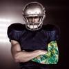 Stromguard Compression Sports Arm Sleeve Digital Camo Baseball Football Basketball - (One Arm Sleeve) (Adult Medium, #15 - Green-Yellow-White) view 4
